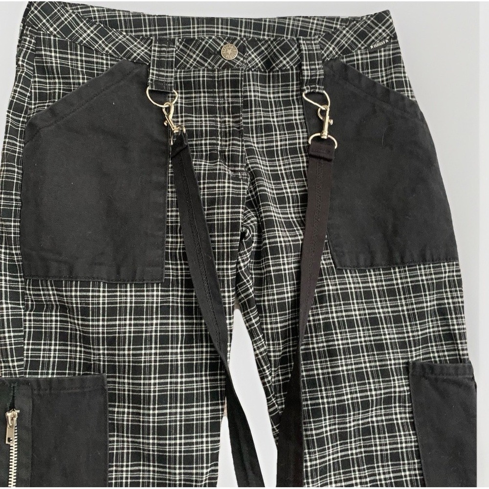 Vintage Serious Pants Y2K Plaid - Picture 2 of 6